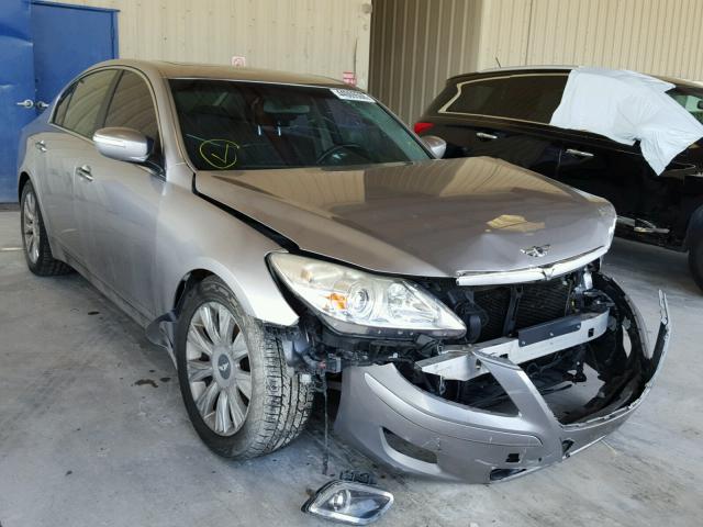 KMHGC46E39U058086 - 2009 HYUNDAI GENESIS 3. GRAY photo 1