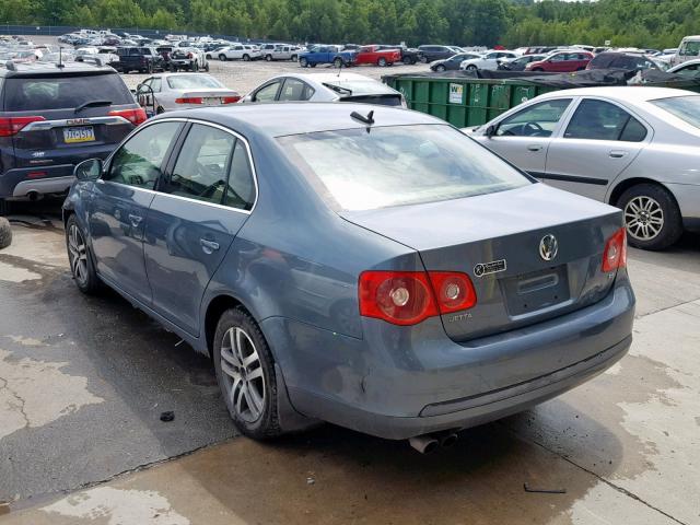 3VWSF71KX6M797666 - 2006 VOLKSWAGEN JETTA 2.5 BLUE photo 3