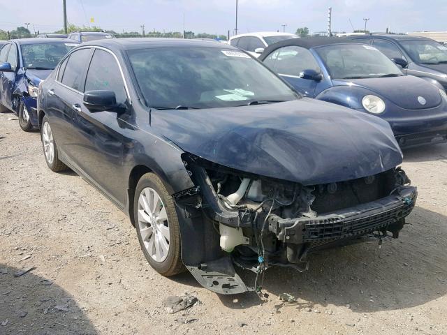 1HGCR2F85EA244676 - 2014 HONDA ACCORD EXL BLACK photo 1