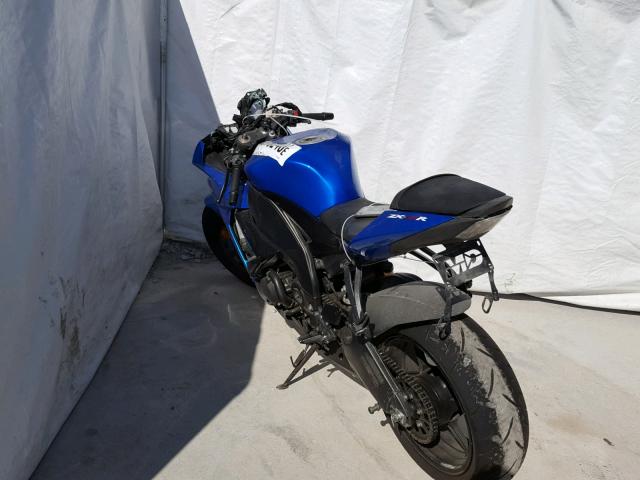 JKAZXCE118A003494 - 2008 KAWASAKI ZX1000 E BLUE photo 2