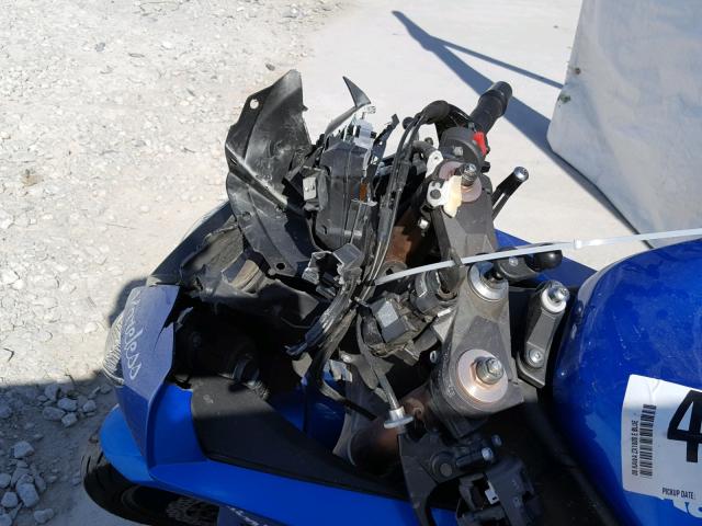 JKAZXCE118A003494 - 2008 KAWASAKI ZX1000 E BLUE photo 9