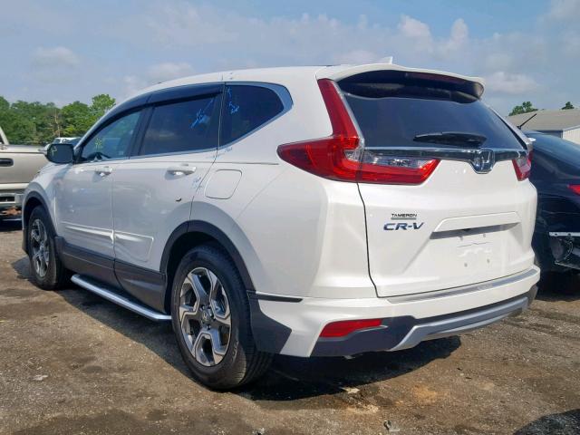 5J6RW1H83KA026637 - 2019 HONDA CR-V EXL WHITE photo 3