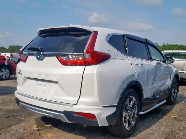 5J6RW1H83KA026637 - 2019 HONDA CR-V EXL WHITE photo 4