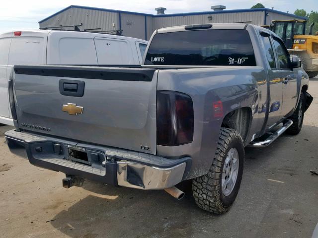 2GCEC19J571671080 - 2007 CHEVROLET SILVERADO GRAY photo 4