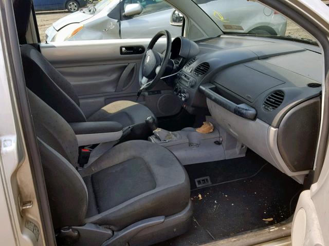 3VWCC21CXYM467151 - 2000 VOLKSWAGEN NEW BEETLE Gümüş foto 5
