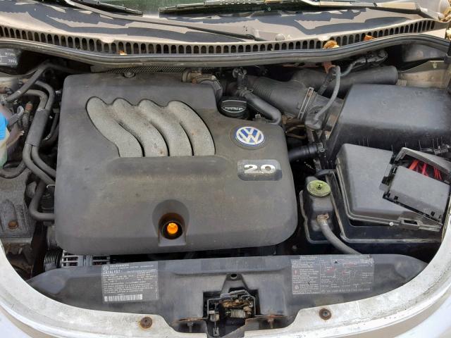 3VWCC21CXYM467151 - 2000 VOLKSWAGEN NEW BEETLE Gümüş foto 7