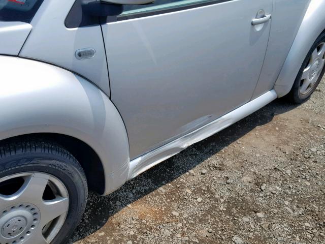 3VWCC21CXYM467151 - 2000 VOLKSWAGEN NEW BEETLE Gümüş foto 9