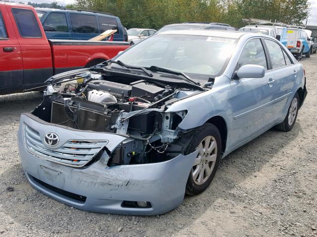 4T1BE46K97U616272 - 2007 TOYOTA CAMRY NEW BLUE photo 2