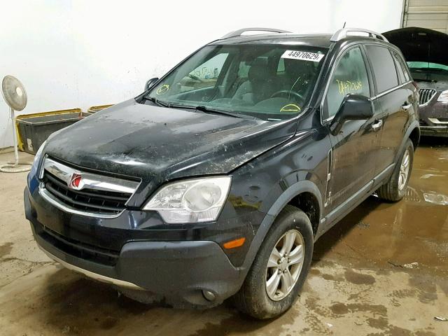 3GSCL33P58S651714 - 2008 SATURN VUE XE BLACK photo 2