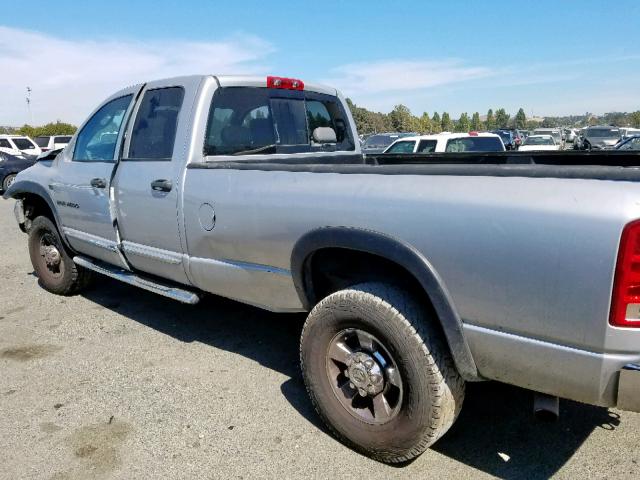 1D7KS28D06J123232 - 2006 DODGE RAM 2500 S ნაცრისფერი ფოტო 3