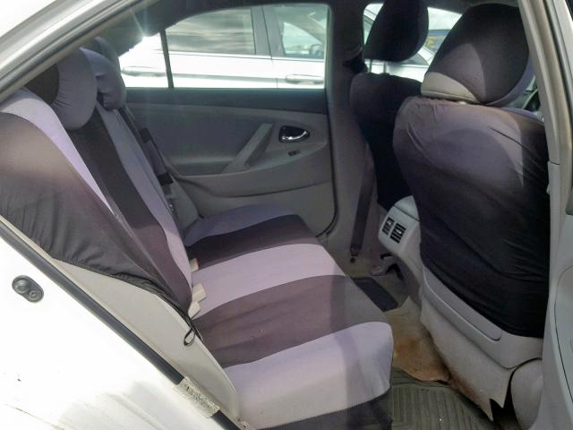 4T1BB3EK3BU142185 - 2011 TOYOTA CAMRY HYBR WHITE photo 6