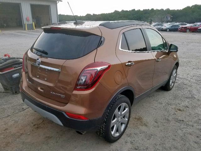 KL4CJGSBXHB081911 - 2017 BUICK ENCORE ESS BROWN photo 4