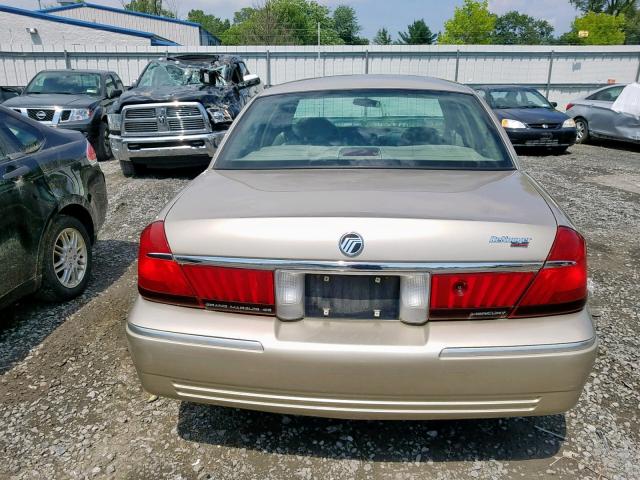 2MEFM74WXXX656156 - 1999 MERCURY GRAND MARQ BEIGE photo 9