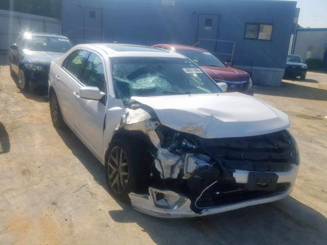 3FAHP0JA9CR405256 - 2012 FORD FUSION SEL WHITE photo 1