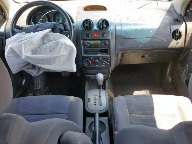 KL1TD66627B796076 - 2007 CHEVROLET AVEO BASE 红色 照片 9