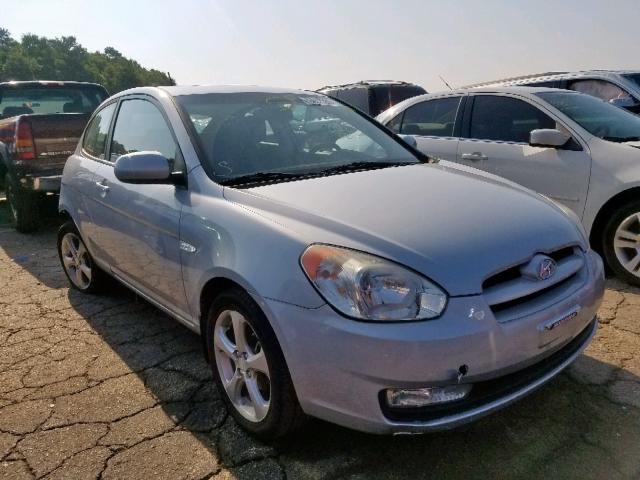 KMHCN3AC2AU154322 - 2010 HYUNDAI ACCENT SE SILVER photo 1