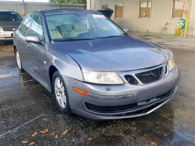 YS3FD49Y471102820 - 2007 SAAB 9-3 2.0T GRAY photo 1