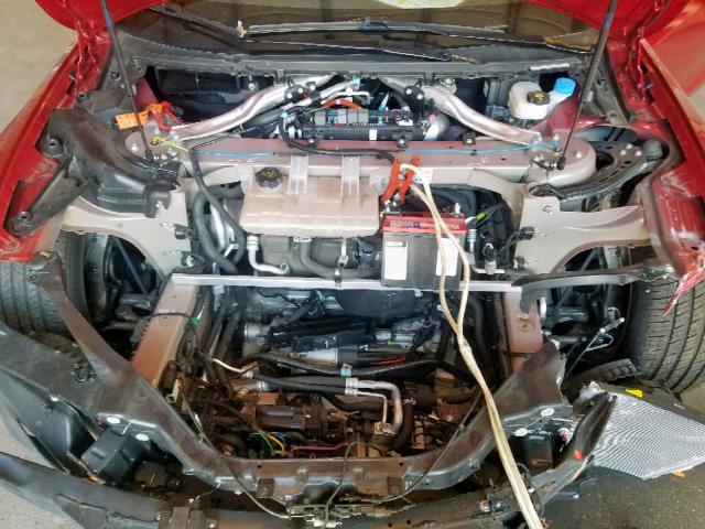 5YJSA1E21HF206950 - 2017 TESLA MODEL S Qırmızı foto 7