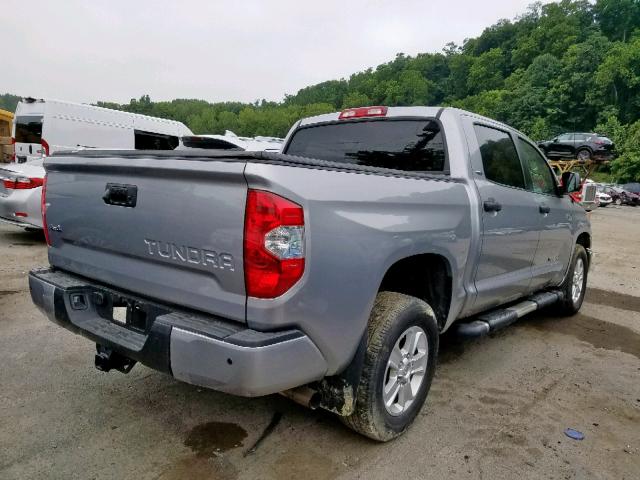 5TFDW5F16HX617841 - 2017 TOYOTA TUNDRA CRE SILVER photo 4