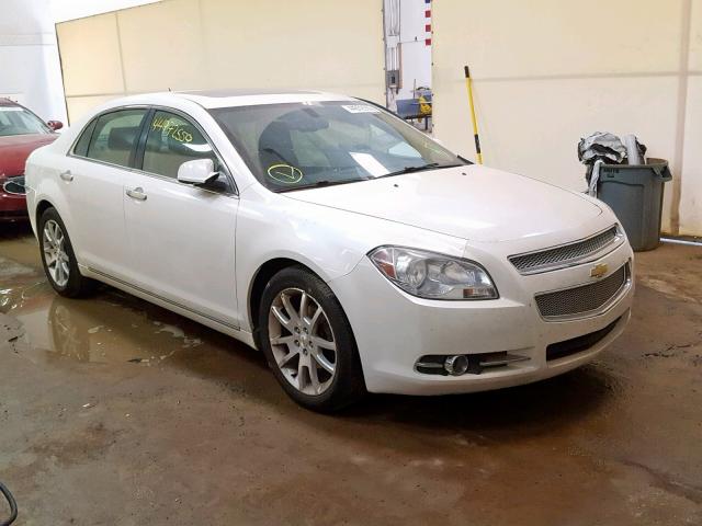 1G1ZE5EB4AF227862 - 2010 CHEVROLET MALIBU LTZ თეთრი ფოტო 1