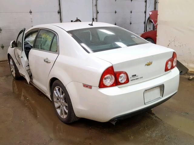 1G1ZE5EB4AF227862 - 2010 CHEVROLET MALIBU LTZ თეთრი ფოტო 3