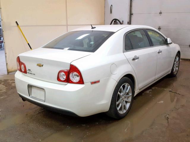 1G1ZE5EB4AF227862 - 2010 CHEVROLET MALIBU LTZ თეთრი ფოტო 4