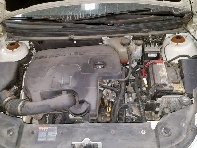 1G1ZE5EB4AF227862 - 2010 CHEVROLET MALIBU LTZ თეთრი ფოტო 7