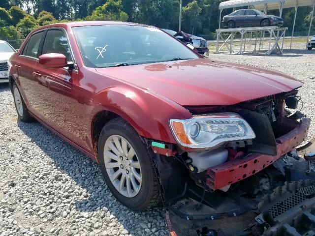 2C3CCAAGXEH321265 - 2014 CHRYSLER 300 RED photo 1