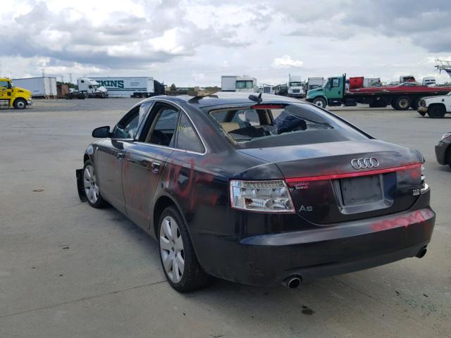 WAUDG74F35N105529 - 2005 AUDI A6 3.2 QUA BLACK photo 3