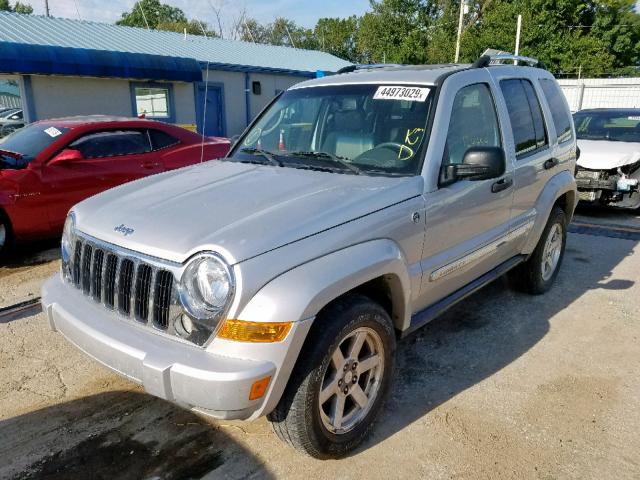 1J4GL58K37W545233 - 2007 JEEP LIBERTY LI SILVER photo 2