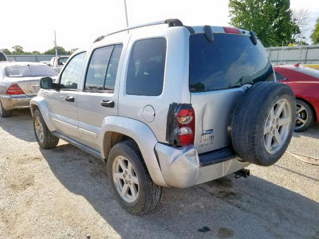 1J4GL58K37W545233 - 2007 JEEP LIBERTY LI SILVER photo 3