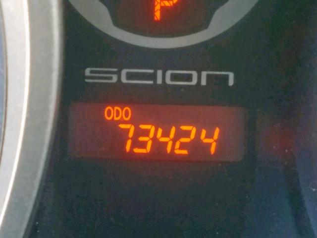 JTKJF5C71C3043850 - 2012 TOYOTA SCION TC ნაცრისფერი ფოტო 8