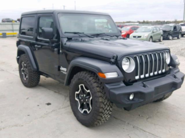 1C4GJXAG7KW533642 - 2019 JEEP WRANGLER S BLACK photo 1