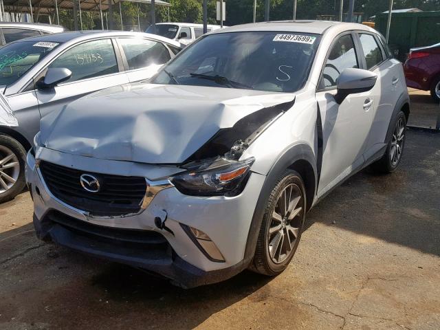 JM1DKDC76H0145535 - 2017 MAZDA CX-3 TOURI WHITE photo 2