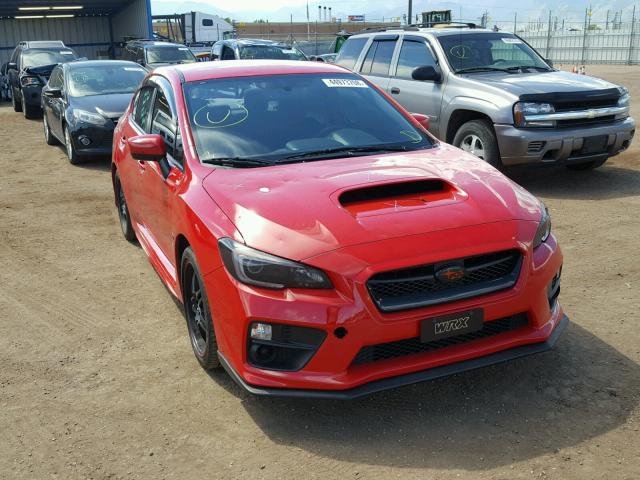 JF1VA1B66H9830442 - 2017 SUBARU WRX RED photo 1