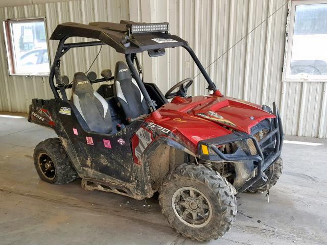 4XAVHE579GB676387 - 2016 POLARIS RZR 570 EP RED photo 9