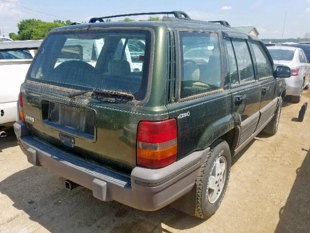 1J4GZ58S3SC539697 - 1995 JEEP GRAND CHER GREEN photo 4