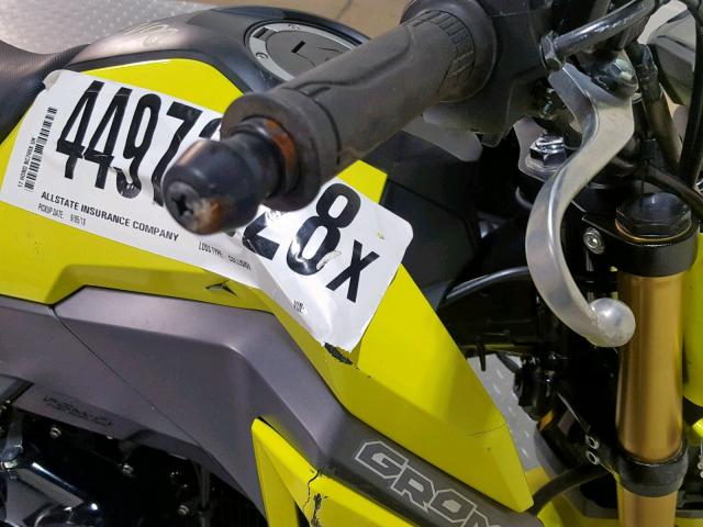 MLHJC6119H5203700 - 2017 HONDA GROM 125 YELLOW photo 18