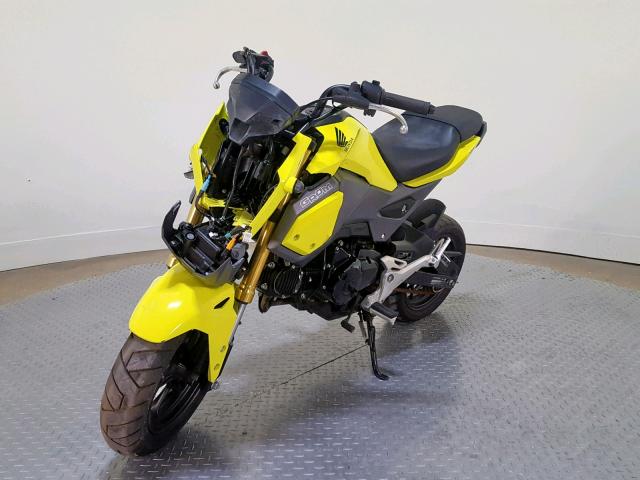 MLHJC6119H5203700 - 2017 HONDA GROM 125 YELLOW photo 4