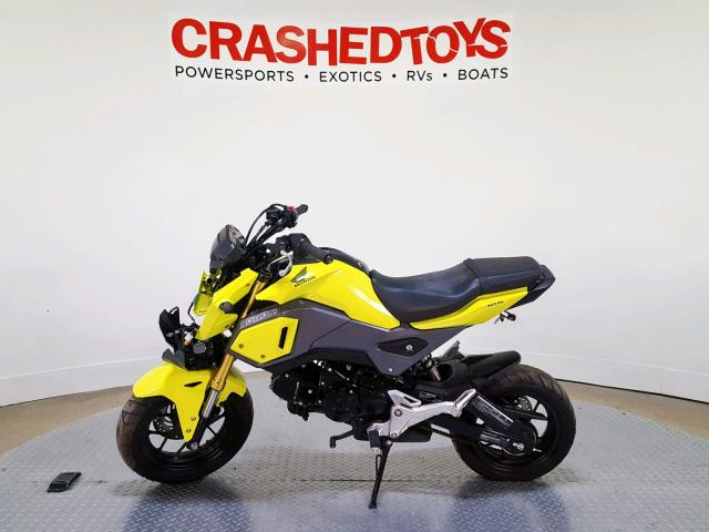 MLHJC6119H5203700 - 2017 HONDA GROM 125 YELLOW photo 5