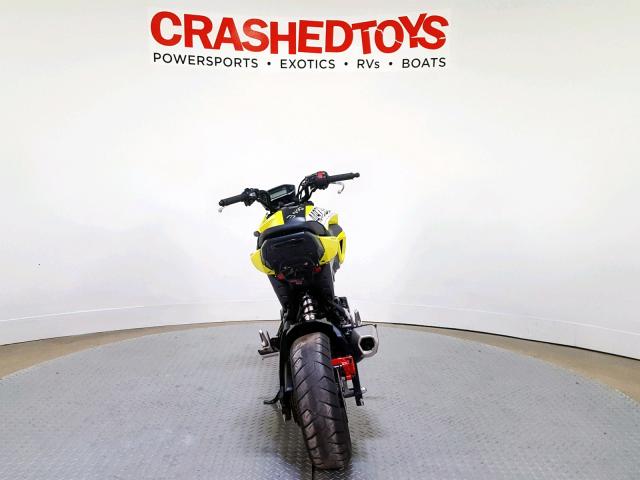 MLHJC6119H5203700 - 2017 HONDA GROM 125 YELLOW photo 7