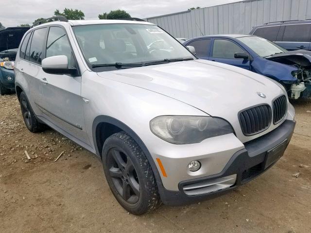 5UXFE43507L011324 - 2007 BMW X5 3.0I SILVER photo 1