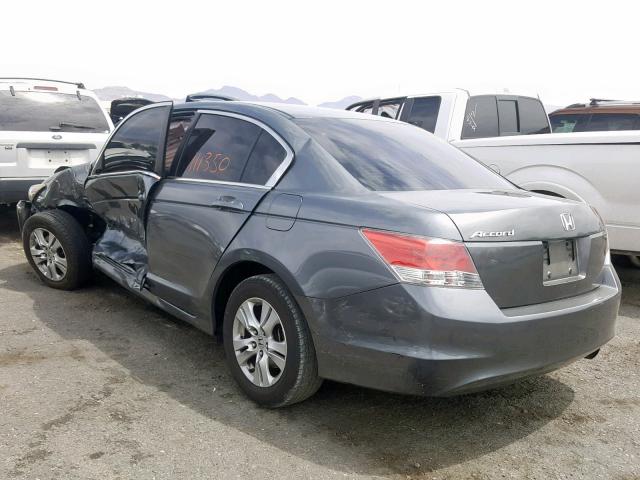 JHMCP26439C007405 - 2009 HONDA ACCORD LXP GRAY photo 3