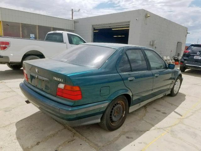 4USCC8329SLA11710 - 1995 BMW 318 I AUTO GREEN photo 4