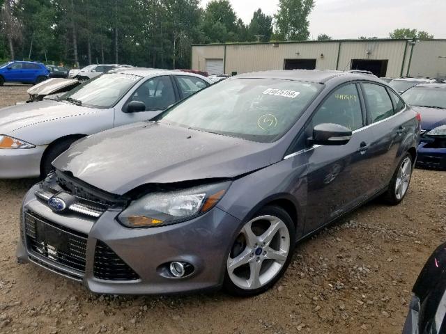 1FAHP3J25CL154826 - 2012 FORD FOCUS TITA GRAY photo 2