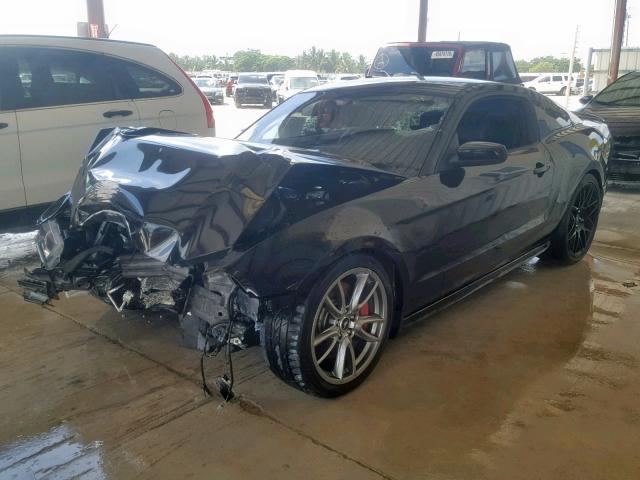 1ZVBP8CF0E5296017 - 2014 FORD MUSTANG GT BLACK photo 2