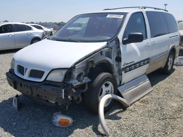 1GMDX03E8YD106636 - 2000 PONTIAC MONTANA WHITE photo 2