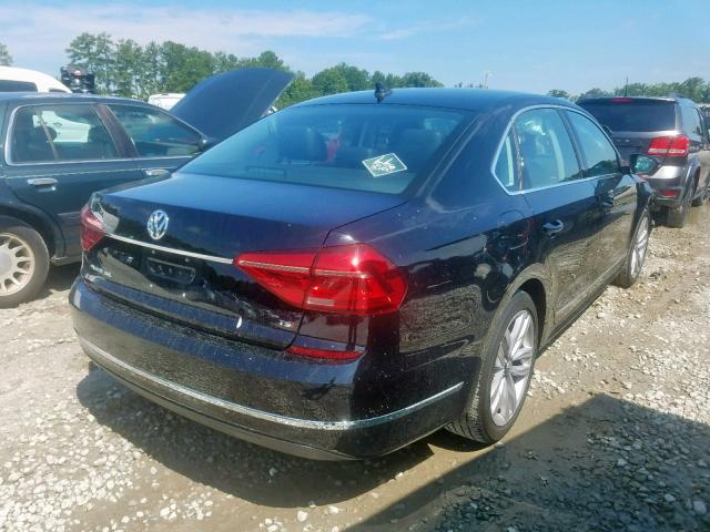 1VWCT7A35GC066152 - 2016 VOLKSWAGEN PASSAT SEL BLACK photo 4