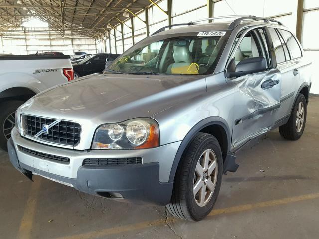 YV1CY59H941047520 - 2004 VOLVO XC90 GRAY photo 2