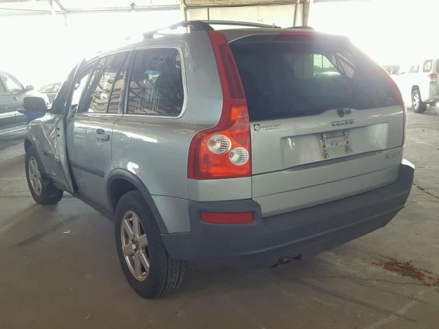 YV1CY59H941047520 - 2004 VOLVO XC90 GRAY photo 3